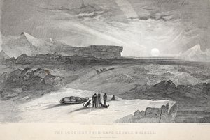 Veduta da Cape George Russell, illustrazione da 