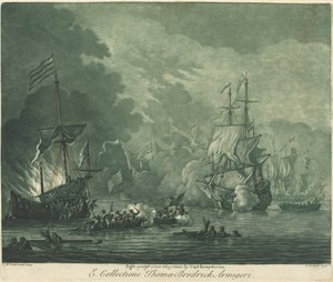 Combattimento contro sette algerini, 1720