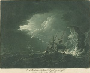 Scena di navigazione dalla collezione di Richard Lloyd, 1720s
