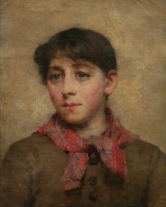 Una ragazza di Newlyn da Elizabeth Adela Stanhope Forbes