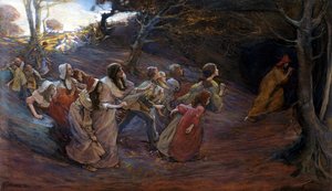 Il pifferaio magico di Hamelin da Elizabeth Adela Stanhope Forbes