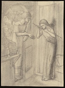 Clerk Saunders da Elizabeth Eleanor (1834 62) Siddal
