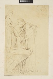 Disegni e schizzi da Elizabeth Eleanor (1834 62) Siddal