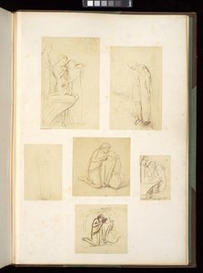 Disegni e schizzi di Elisabeth Eleanor Siddal Rossetti