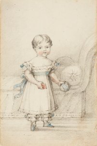 Regina Vittoria da bambina da Elizabeth Keith née Lindsay Heathcote