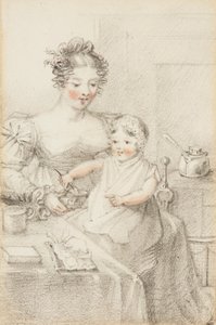 Regina Vittoria da bambina da Elizabeth Keith née Lindsay Heathcote