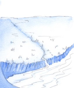 Una vita scorre lentamente via, secondo il piano di Dio, come un rivolo che scorre non verso un fosso ma verso un grande fiume, che è la vita di Dio nell