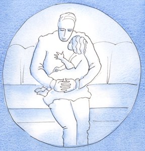 Un vero contemplativo rimane vicino a Dio, come una bambina con suo padre che riposa la testa sul suo petto, alzando la testa solo per parlare, 2003