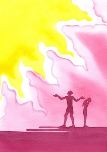 Adamo ed Eva sono cacciati dal Paradiso