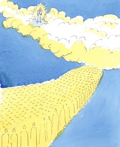 Tutti i Santi in Cielo sanno ciò che le persone fin dai tempi di Mosè hanno saputo, cioè che Dio vuole che onoriamo nostra madre e nostro padre