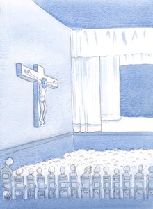 Da bambino non cattolico in una scuola cattolica, guardavo la figura sulla Croce, chiedendomi chi fosse e perché fosse lì, 2000
