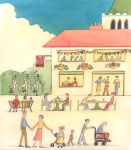 Oltre a garantire un culto reverente e bello di Dio, il cristianesimo, praticato correttamente, fa fiorire la società, con mutuo aiuto, cura dei bisognosi, bellezza, gioia, progresso umano e libertà