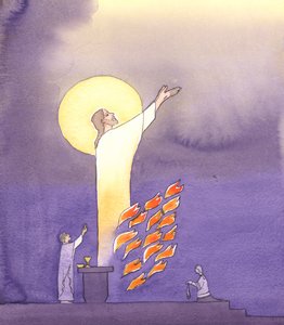 Alla Messa preghiamo con Cristo che si rivolge al Padre nell