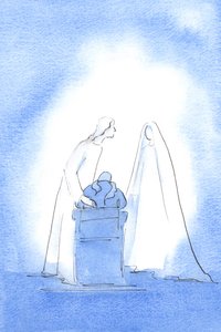 Alla Messa di Pasqua, ho detto che avrei voluto conoscerla meglio. Poi la Nostra Signora era accanto a me, salutandomi, deliziandosi nella mia gioia da Elizabeth Wang