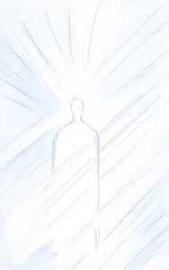 Cristo, veramente Uomo, davanti a te, è risorto e vivo. Contempla lo stesso Cristo, Figlio Divino, maestoso