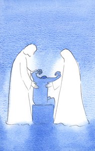 Cristo e la Nostra Signora sono sempre desiderosi di aiutarci. Il loro aiuto è tenero, personale e incessante, fino al Cielo da Elizabeth Wang