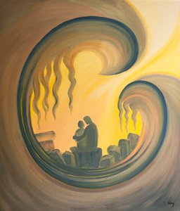 Cristo viene volentieri a noi nella preghiera per aiutarci a liberare le nostre anime dal peccato e dal risentimento. Vuole che ci fidiamo di lui e non ci preoccupiamo, 2000 da Elizabeth Wang