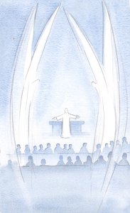 Cristo nostro Signore Risorto era Presente in noi, nella Sua gloria e potenza, custodito dai Suoi Santi Angeli da Elizabeth Wang