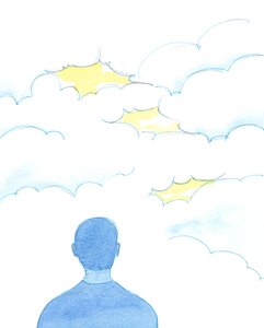 Ogni persona che sperimenta genuinamente Dio nella contemplazione e riesce a descrivere tali cose è come qualcuno che ha intravisto scene luminose attraverso le fessure di una 