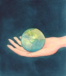 Dio è così grande, e la terra così piccola, che nulla può accadere che Egli non abbia permesso - anche le peggiori cose che le persone soffrono da Elizabeth Wang