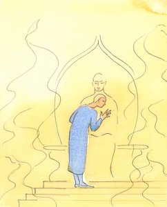 Dio Padre può sollevarci in preghiera, attraverso la Sua gloria ardente, fino a farci appoggiare sul cuore del Padre, in intimità beata, come un bambino sul petto del padre che è sicuro di essere ascoltato da Elizabeth Wang