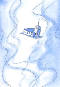 La santità di Dio è così grande che - tutto in una volta - riempie la nostra chiesa, ma tiene anche l