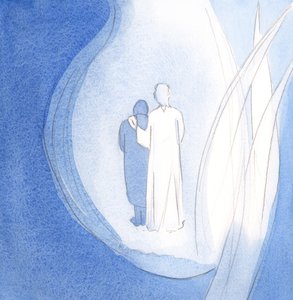Passeggiava nel Suo piccolo Regno, che è la mia anima, confortandomi, mentre i Suoi angeli stavano accanto da Elizabeth Wang