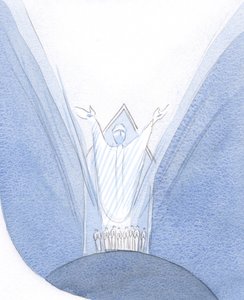 Qui, durante la Messa, Cristo è realmente presente con noi, sulla Terra, pregando il Padre, con noi raccolti intorno a Lui da Elizabeth Wang