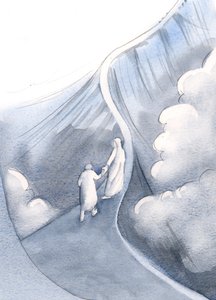 Ho visto una cresta stretta, e la Sua Santa Madre che veniva a condurmi in salvo da Elizabeth Wang