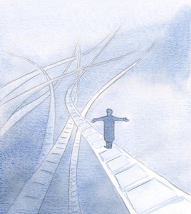 Mi è stato mostrato come Gesù mi sostiene, mentre andiamo verso il Padre sempre presente, lungo percorsi strani e sorprendenti