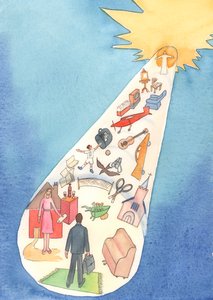 Se affermiamo di camminare su un sentiero verso il Cielo, quante cose inutili lungo il cammino ci stanno distraendo o corrompendo? da Elizabeth Wang