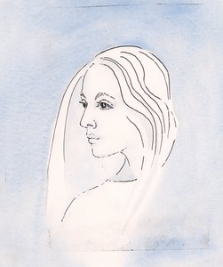In Cielo la Vergine Maria condivide la preoccupazione di suo figlio per tutto ciò che accade sulla terra da Elizabeth Wang