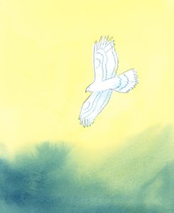 Nella Sua giustizia, Dio è come un grande uccello rapace, che vede da lontano la più piccola creatura sulla terra e tutti i suoi movimenti, 2003