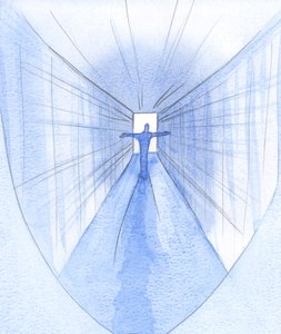 Nel viaggio attraverso il morire e la morte (come attraverso un corridoio luminoso) l