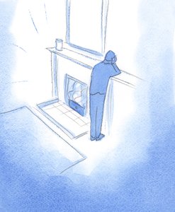 È in Dio che possiamo trovare una casa amorevole o un focolare, con luce e calore. 