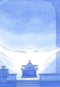 È lo Spirito Santo che opera in ogni preghiera che offriamo, e opera per effettuare il cambiamento che avviene alla Consacrazione, quando il pane e il vino diventano il Sacro Corpo e Sangue di Cristo da Elizabeth Wang