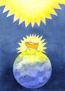Gesù Cristo è Dio fatto uomo; eppure è venuto sulla terra non con potenza, ma come un bambino indifeso, 2001