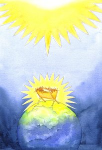 Gesù Cristo è Dio fatto uomo; eppure venne sulla terra non con potere, ma come un bambino indifeso