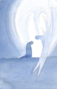 Gesù venne alla mia anima con Sua Santa Madre alla Santa Comunione, invisibile, e il mio angelo si unì alla lode del Padre da Elizabeth Wang
