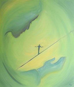Gesù può aiutarci a mantenere il nostro equilibrio, quando stiamo per cadere nell