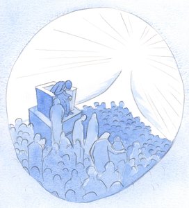 Molte persone viaggiano insieme verso il Cielo. Ogni Madre terrena o spirituale può accompagnare anime ferite, al luogo di rinascita e riconciliazione. da Elizabeth Wang