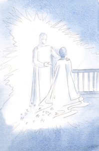 Un giorno in Comunione, Egli adornò la mia anima con fiori da Elizabeth Wang