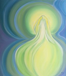 Una delle gioie di entrare in Cielo sarà vedere la Vergine Maria in tutta la sua gloria da Elizabeth Wang