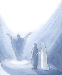 La Nostra Beata Signora ci guida ciascuno di noi, incoraggiandoci a pregare con Cristo Dio nostro Padre. da Elizabeth Wang