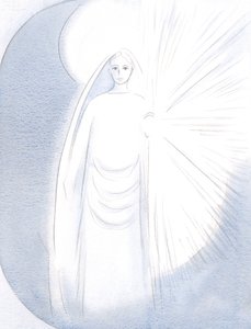 Nostra Signora apparve davanti a me, nella sua abbagliante bellezza celeste da Elizabeth Wang
