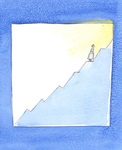 Il nostro progresso verso il Paradiso può essere come un grafico delle vendite da Elizabeth Wang