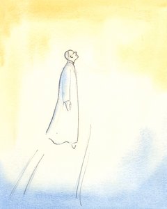 Papa Giovanni Paolo II si eleva in alto, dopo la sua morte, procedendo rapidamente verso il Paradiso, così completa era la sua unione con Dio, e così grande la sua santità, semplicità e purezza da Elizabeth Wang