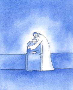 Così buono è Cristo nostro Signore, che mostra la Sua gratitudine quando abbiamo fatto sforzi speciali per fare la Sua volontà, 2003 da Elizabeth Wang