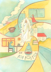 Chi tiene Cristo al centro della vita lo ha come fattore unificante tra le molte persone e gli incidenti di tutta quella vita da Elizabeth Wang
