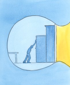 Qualcuno che rifiuta di perdonare, e che odia e disprezza qualcun altro, è come se accumulasse mobili contro l